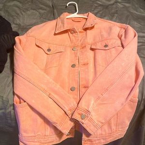 Pink performance jacket